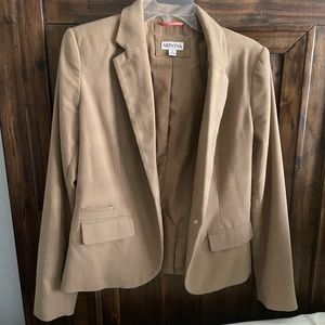 Tan blazer